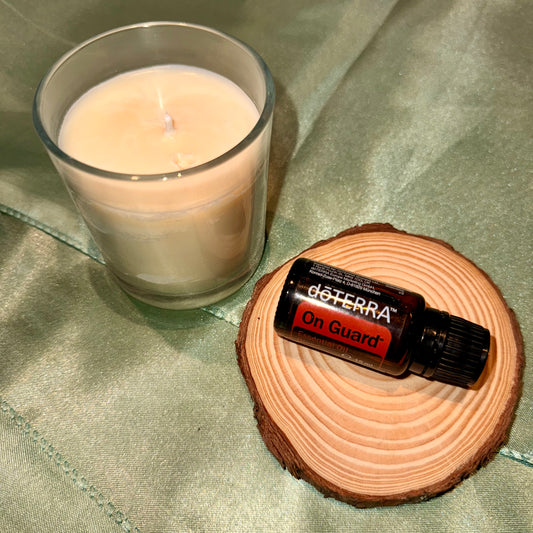 Schutz & Geborgenheit – Duftkerze mit dōTERRA On Guard